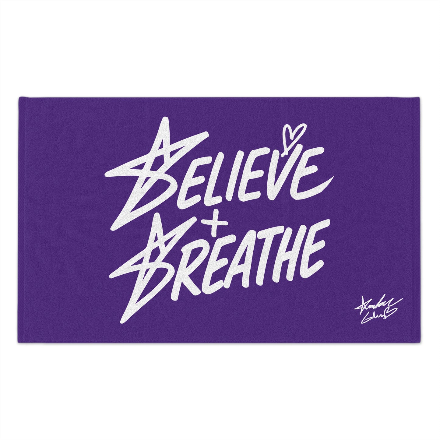 Believe + Breathe Rally Towel