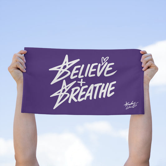 Believe + Breathe Rally Towel