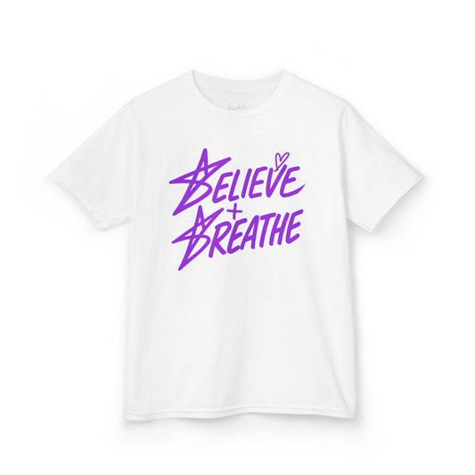 (Kids) Believe + Breathe Tee