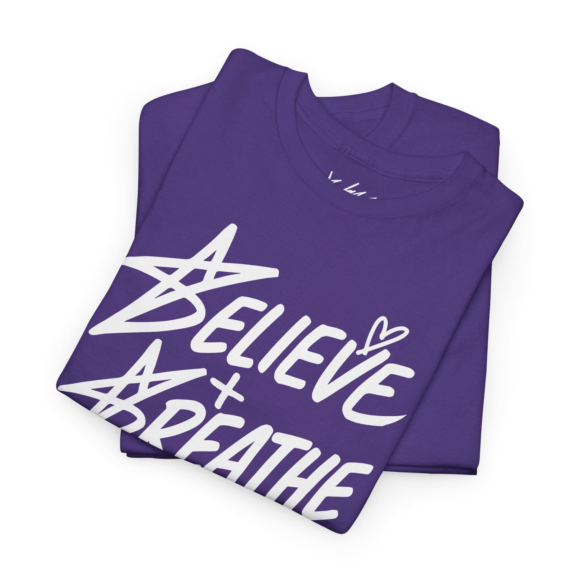 believe gear Believe + Breathe Tee – Amber Glenn Shop