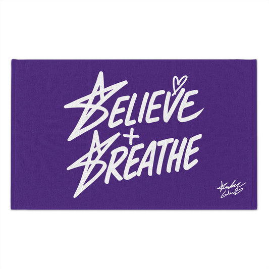 Believe + Breathe Rally Towel