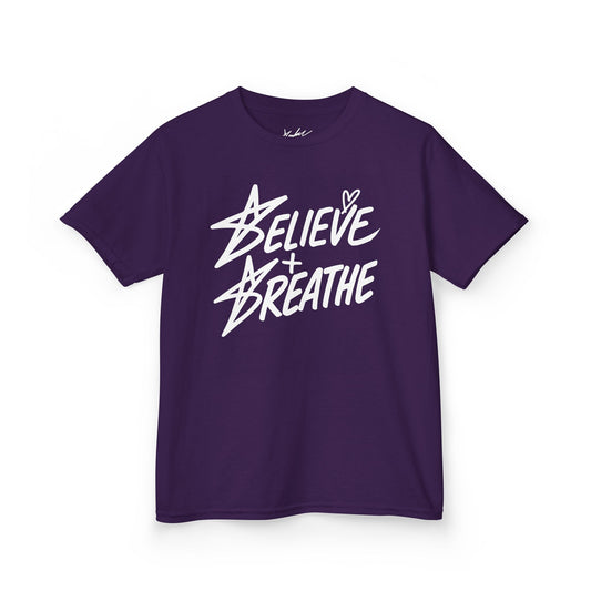 (Kids) Believe + Breathe Tee