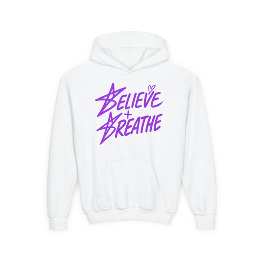(Kids) Believe + Breathe Hoodie